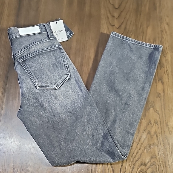 Re/Done Denim - Re/Done Charcoal Straight Jeans
